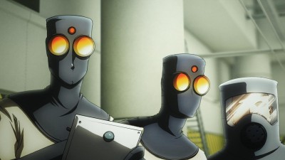 Still from PostHuman, an animated short
